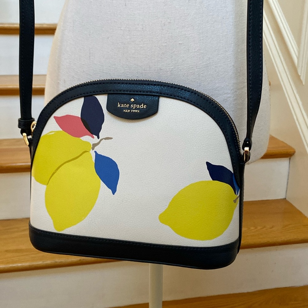 Kate Spade Sylvia Lemon large crossbody- NWOT